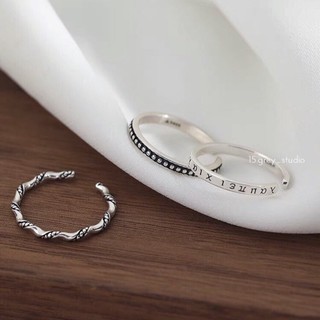 Mini ring set | set 3 nhẫn mảnh style hàn quốc