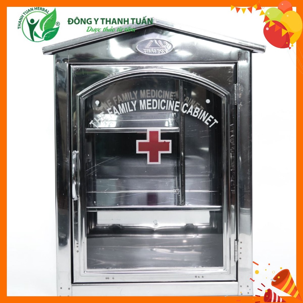 Tủ Thuốc Y Tế Gia Đình Inox 430 Thái Sơn - Hàng Việt Nam Chất Lượng Cao