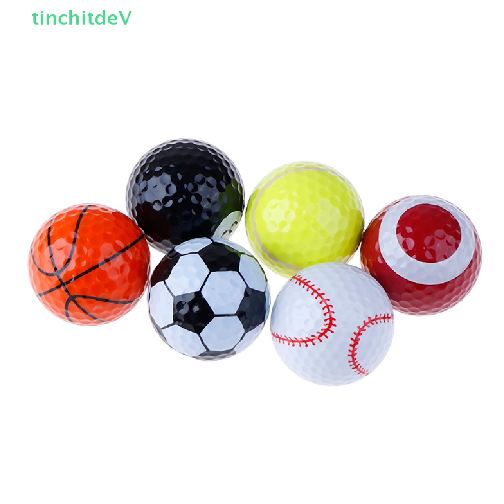 Bóng Golf Thể Thao Luyện Tập Sức Mạnh Thiếc Mới