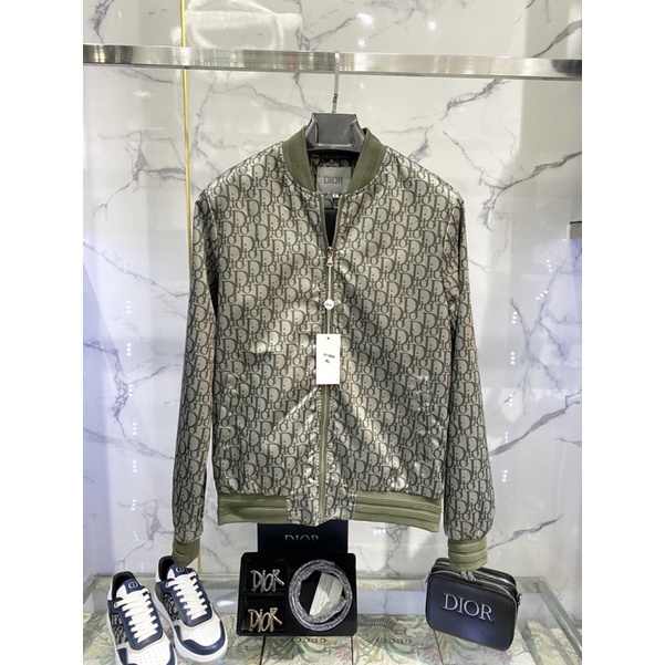 Áo khoác Bomber nam_áo khoác nhẹ thời trang có sẵn