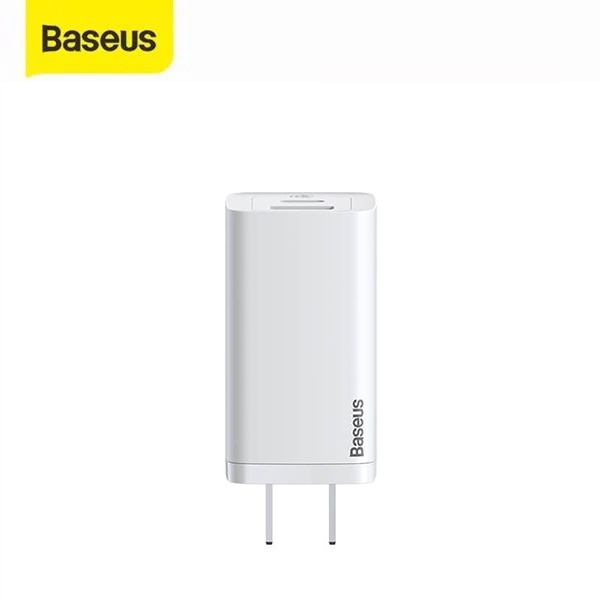 Bộ sạc nhanh Baseus GaN5 Pro 65W 3 cổng (2C + U) kèm cáp 100W (C to C)