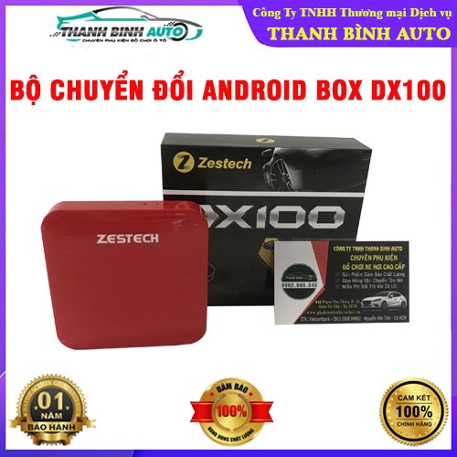 Bộ Chuyển Đổi Android Box Zestech DX100 - Thanh Bình Auto