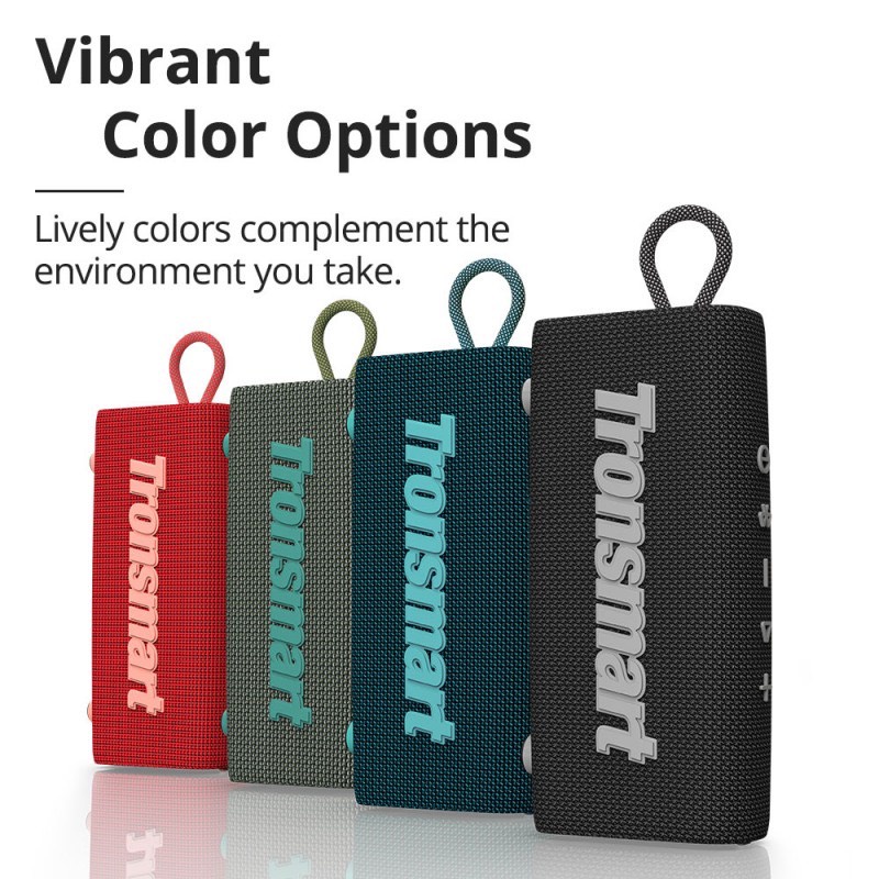 Loa Bluetooth Tronsmart Trip Chống nước IPX7 Thời lượng pin 20 giờ, tích hợp Micro - Bảo hành 12 tháng