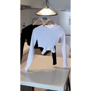 [HOTT] [HOT] Áo kiểu nữ croptop khoét eo đẹp