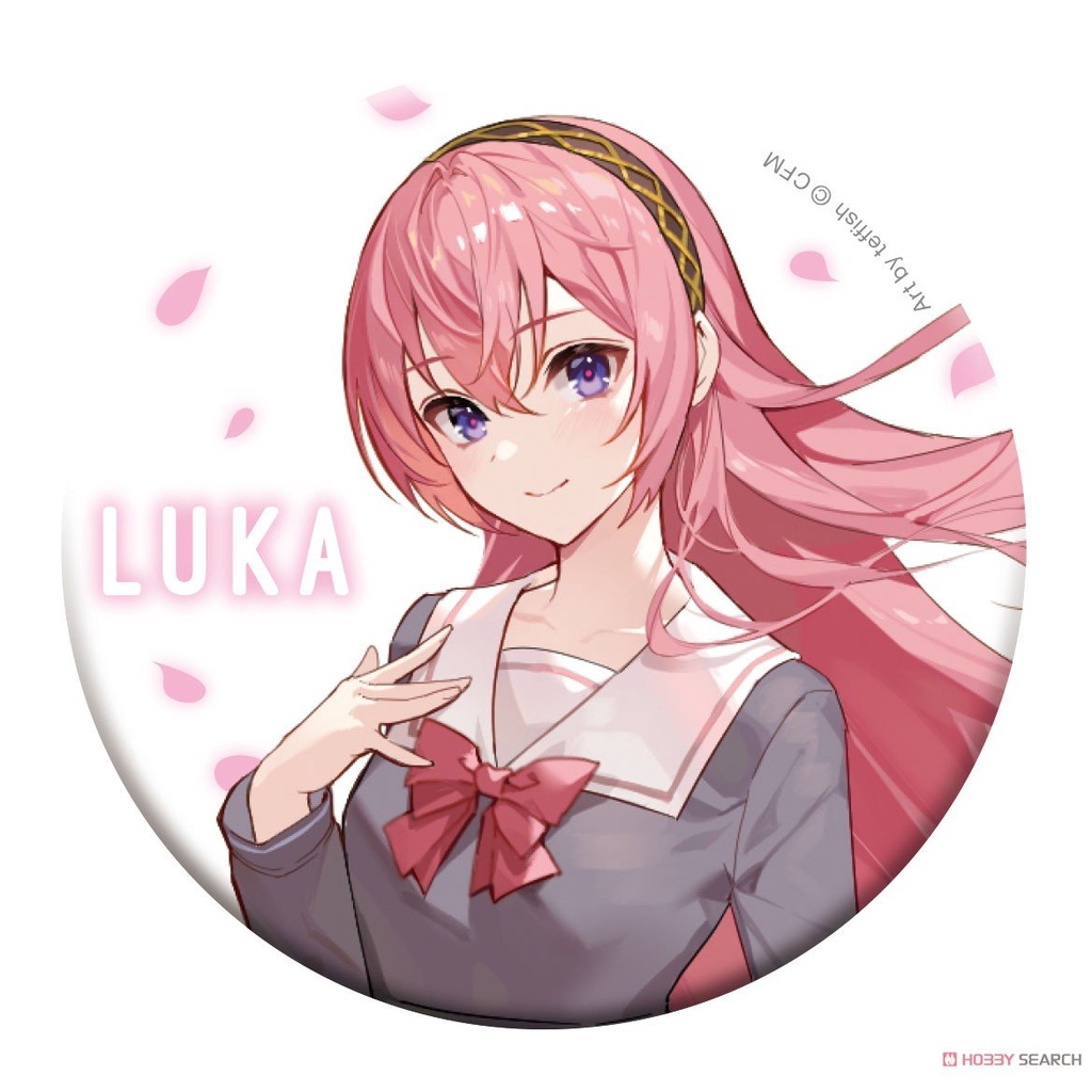 Huy hiệu IN HÌNH HATSUNE MIKU ver Học sinh manga anime chibi quà tặng xinh xắn độc đáo