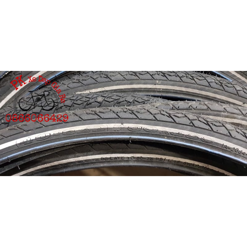 INNOVA Lốp gấp xe đạp Touring siêu nhẹ bền 700x38c, Lốp (Vỏ) xe đạp INNOVA 700x38c chính hãng