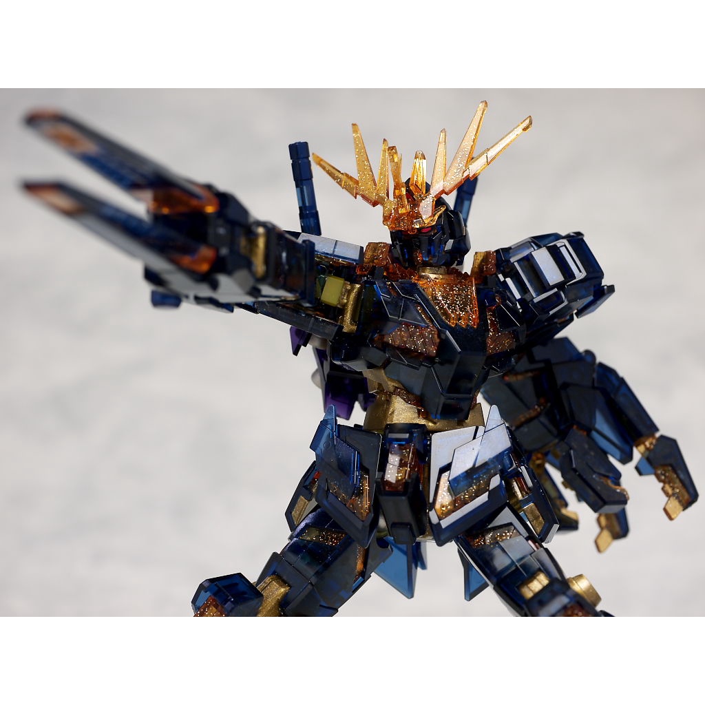 Mô Hình Gundam HG 1/144 Banshee Destroy Mode NT-D clear ver