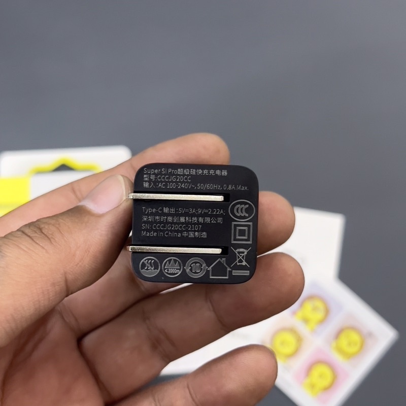 Củ sạc nhanh 20W SuperSi Pro  Baseus.