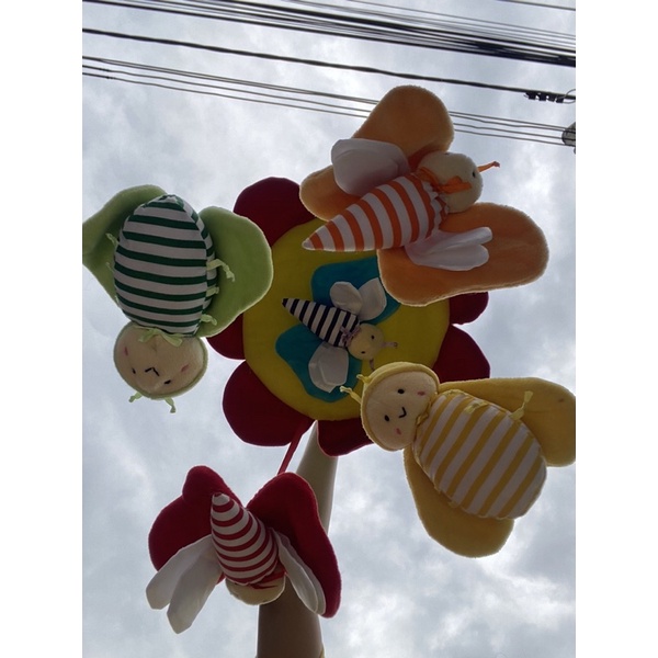 Treo nôi, củi cho bé, leng keng, kiện hàng 2hand