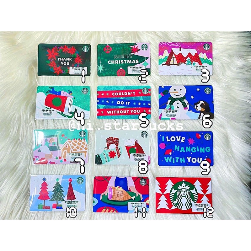 THẺ STARBUCKS USA XMAS 2022