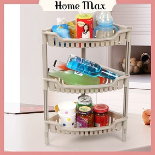 Kệ góc đựng gia vị nhựa 2 tầng ,kệ góc 3 tầng nhựa để đồ đa năng ,đựng gia vị trong tủ bếp,để đồ phòng tắm