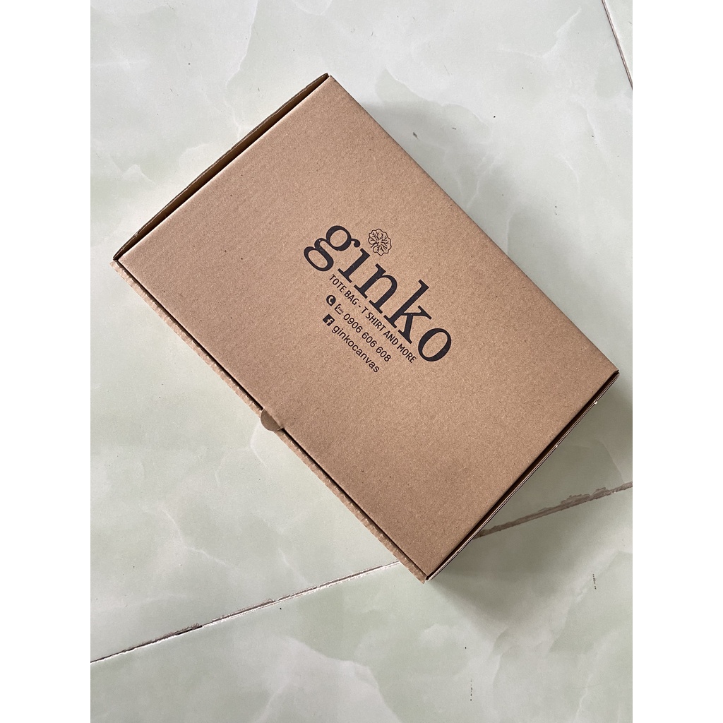 Túi Tote Vải Canvas GINKO Kiểu Basic có dây kéo khóa (có túi con) in hình isolated cats cartoons HT91