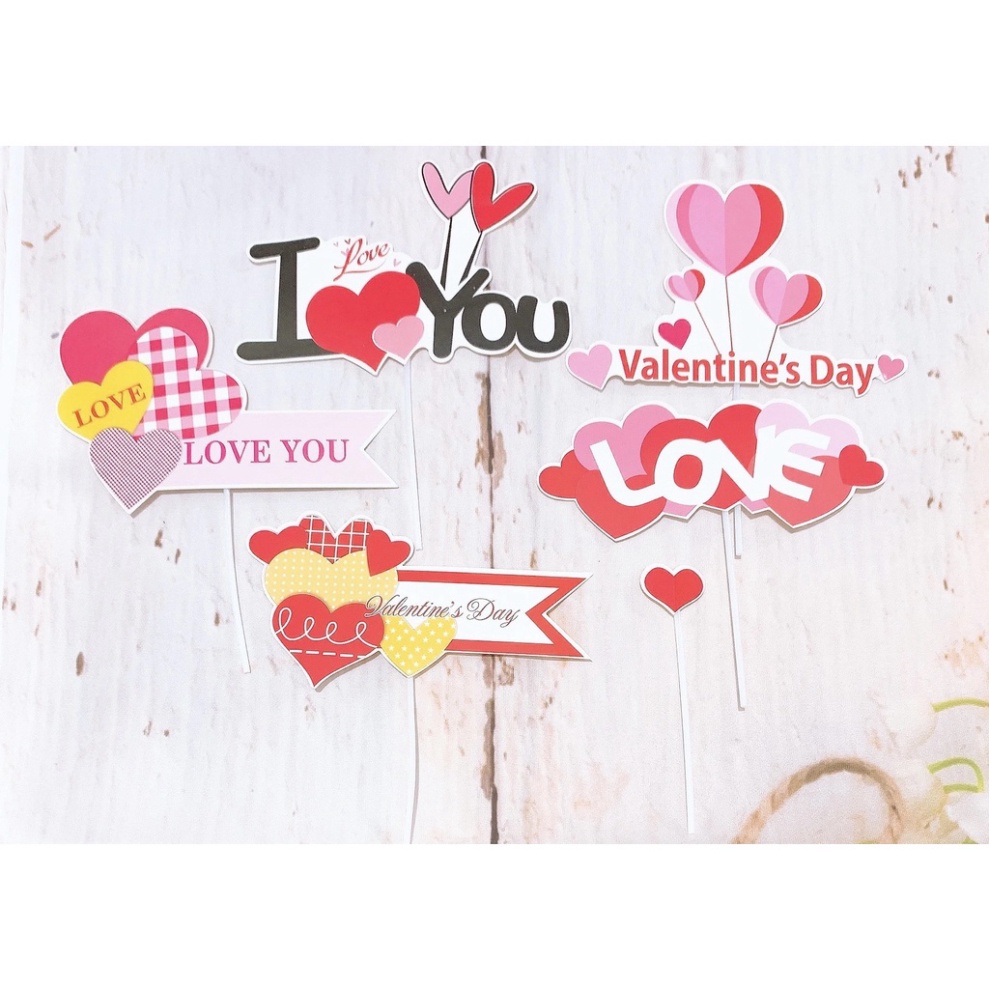 set cắm ngày lễ vanlentine 14/2