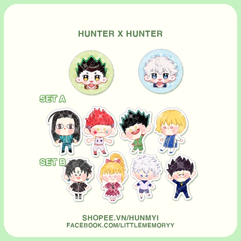 Sticker Hunter x Hunter - artist: Hunmyi