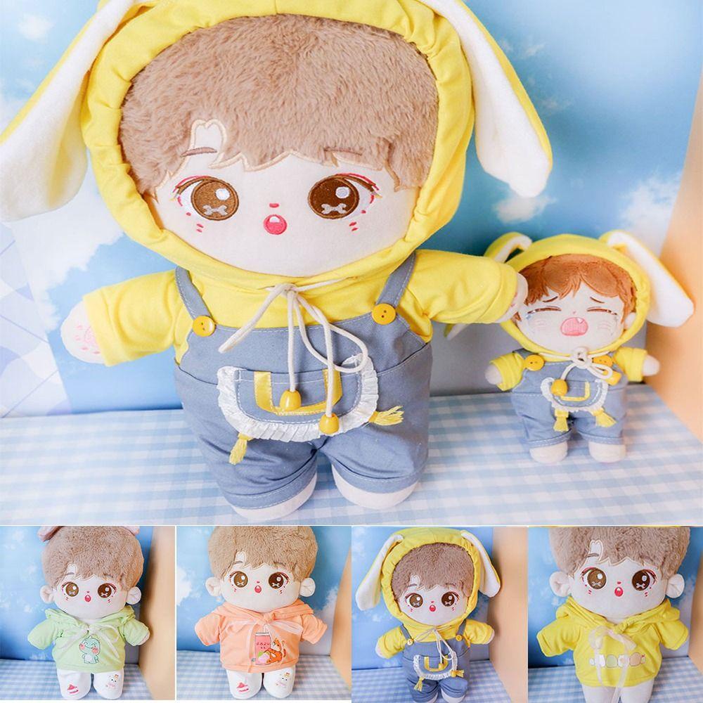 Áo Hoodie Màu Sắc Cầu Vồng Thời Trang Cho Búp Bê 20cm