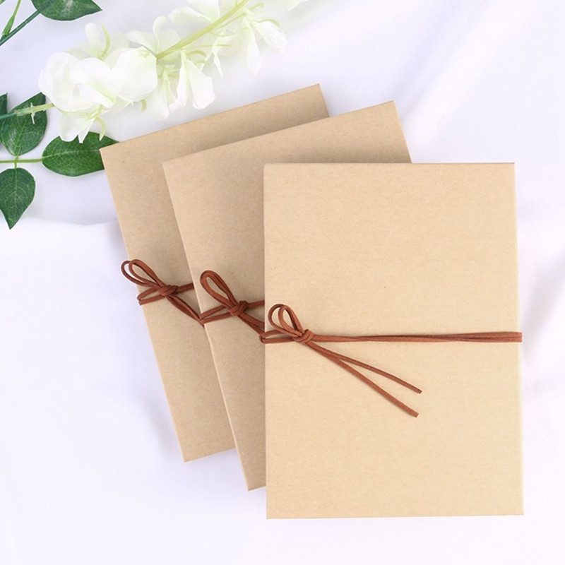 Cuốn Album Ảnh Bìa Giấy Kraft Cứng Diy