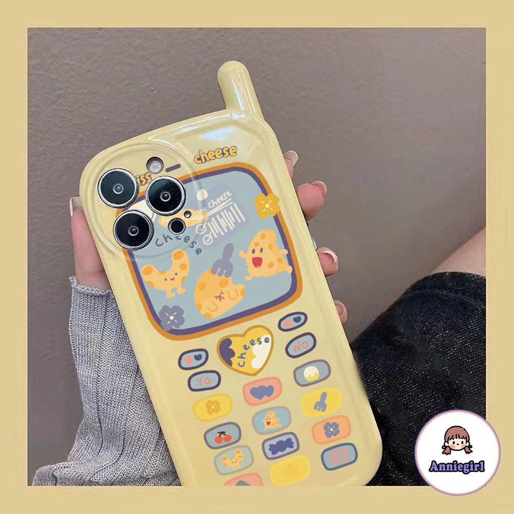 Ốp Điện Thoại TPU Mềm Hình Phô Mai Chống Trầy Xước Cho IPhone 14 13 12 11 Pro Max