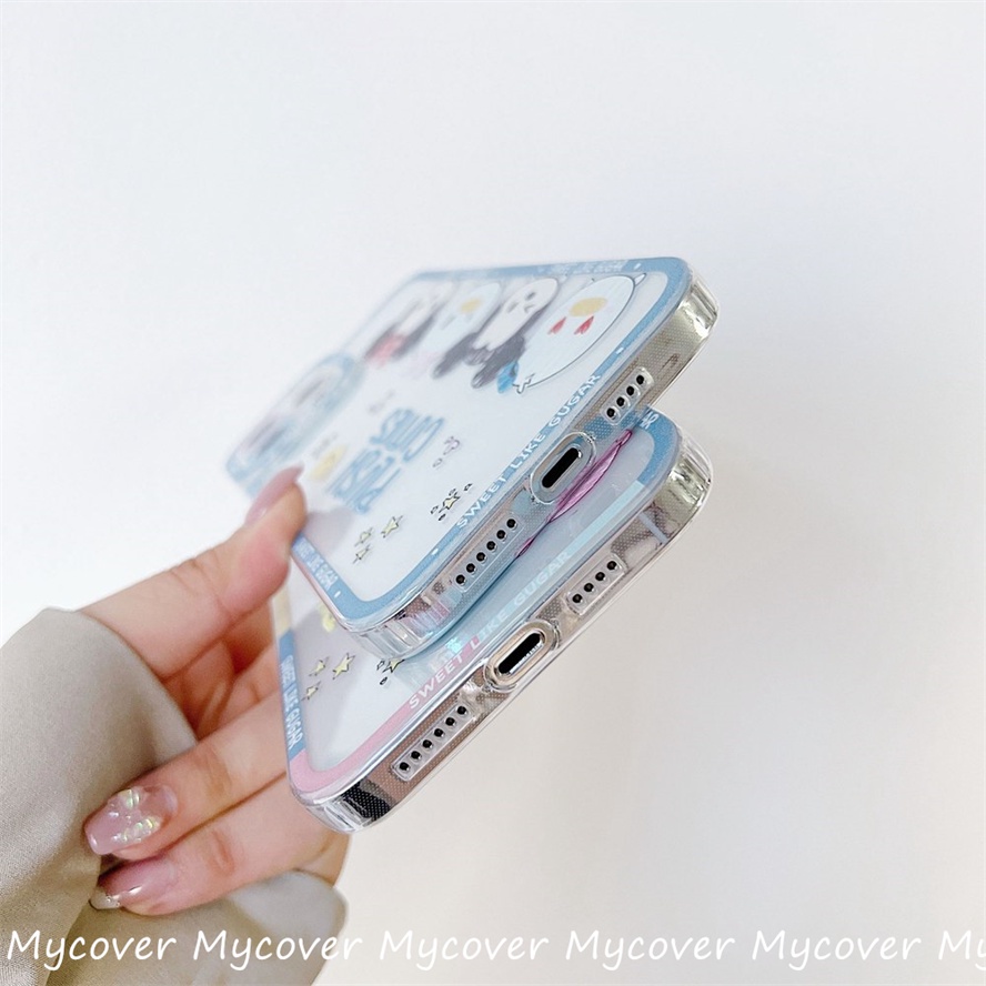 Ốp Điện Thoại Silicon Họa Tiết Hoạt Hình Stedy Dễ Thương Cho Iphone 11 12 13 14 Pro Max X Xr Xs 8 7 6 Plus SE 2020