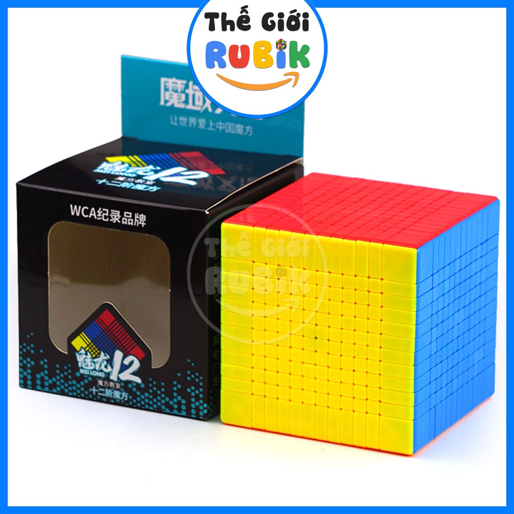 Rubik 12x12 MoYu MeiLong 12 12x12x12 Khối Lập Phương Rubic 12 Tầng Đồ Chơi Thông Minh | Thế Giới Rubik