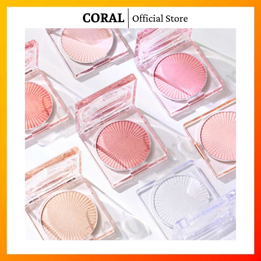 [Chuẩn Hàn] Phấn má hồng bắt sáng rạng rỡ bền tông nhẹ mịn The Face Shop fmgt Veil Glow Blusher 5g