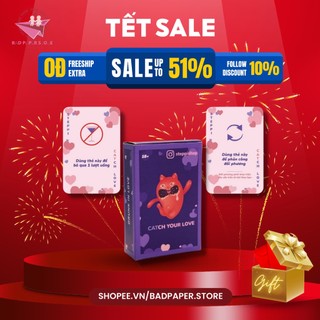 Bộ bài game Catch Your Love STEPPI cho cặp đôi hẹn hò bộ bài tình yêu