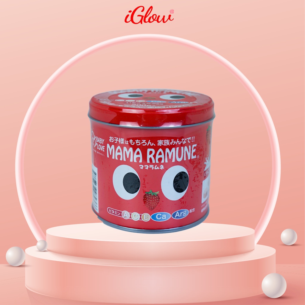 Kẹo Biếng Ăn Mama Ramune 200viên Nhật Bản