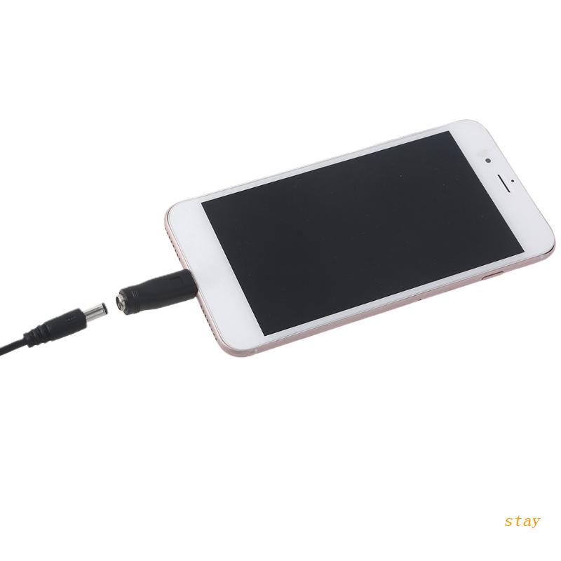 Đầu Chuyển Đổi Từ Cổng Cắm 5.5x2.1mm Sang Giác Cắm Micro USB