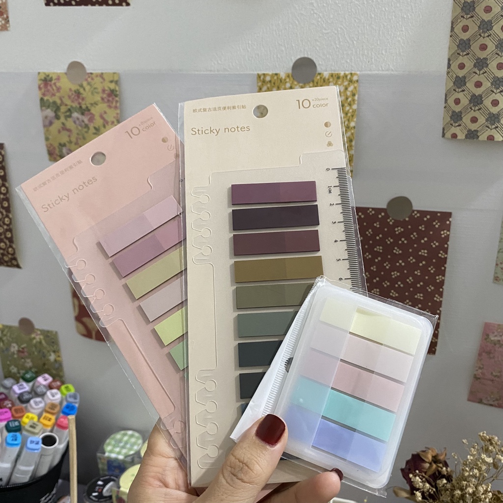100-200 Tờ giấy Note nhiều màu