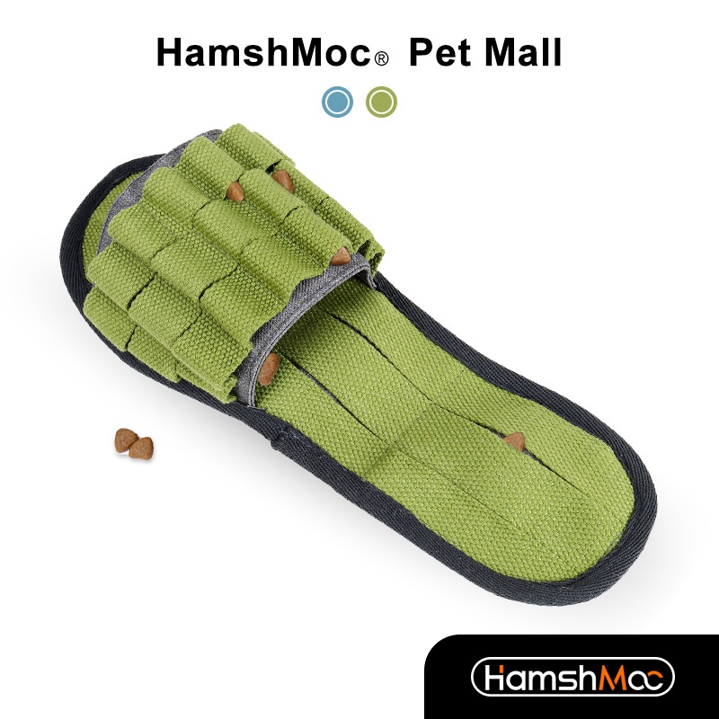 HamshMoc Đồ Chơi Nhai Gặm Tương Tác Bằng Vải Bông Mềm Mại Hình Tô Thức Ăn Cho Cún Cưng