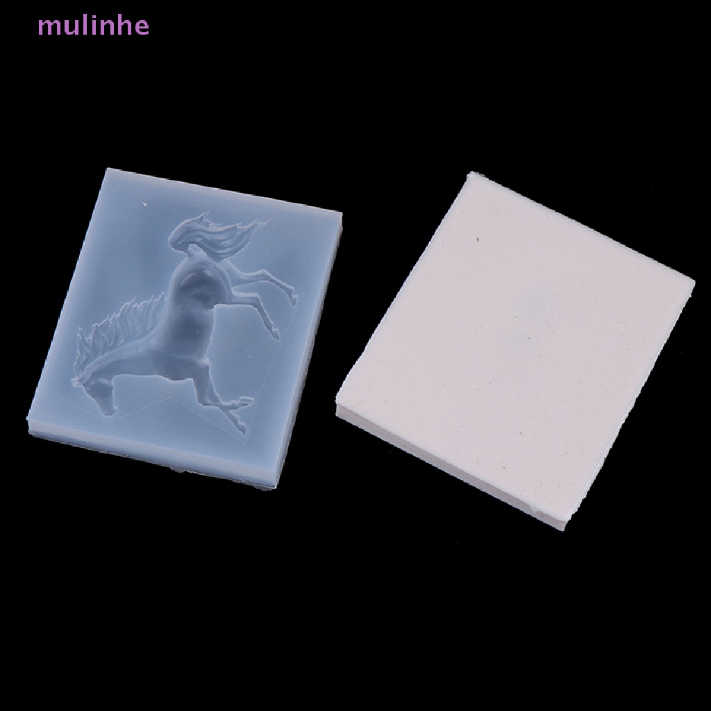 Khuôn Silicon Làm Bánh / Kẹo / Xà Phòng Hình Ngựa Một Sừng Dễ Thương