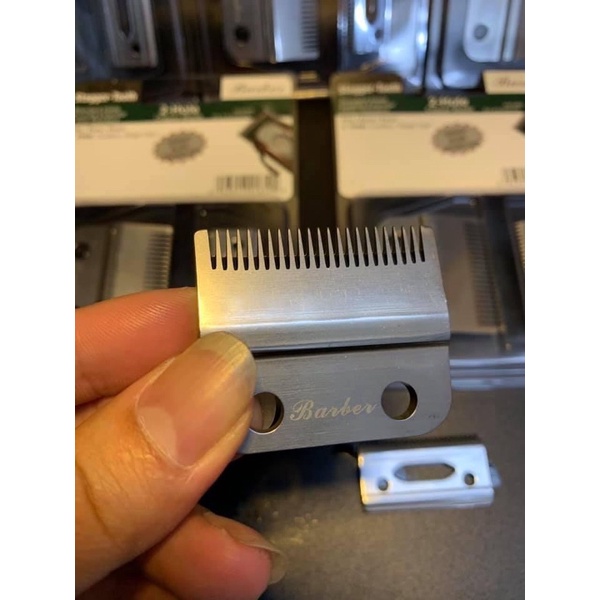 Lưỡi kép sứ, lưỡi tông đơ thay thế