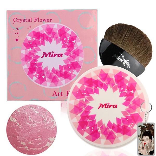 Phấn má hồng  Mira Crystal Flower Art Blusher_12g.