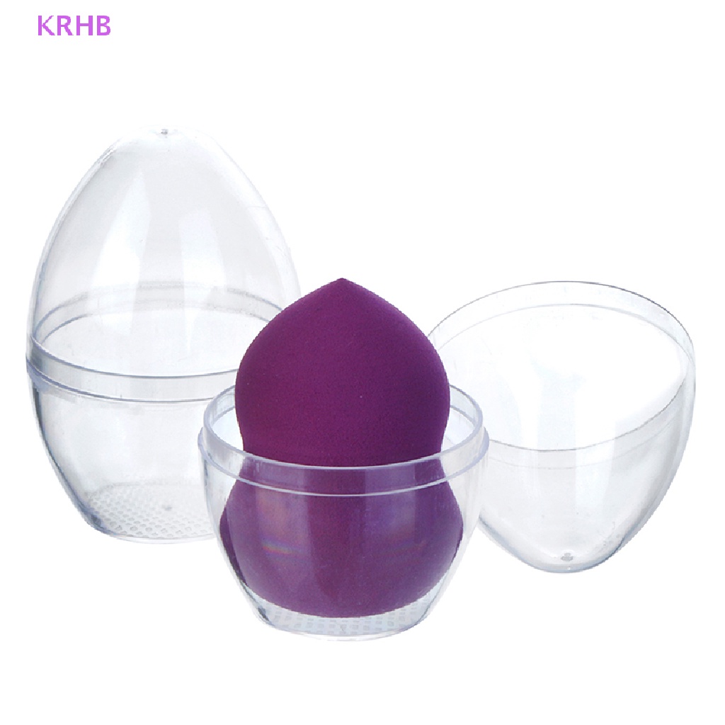 Set 2 Hộp Đựng Mút Trang Điểm Tiện Lợi Mới