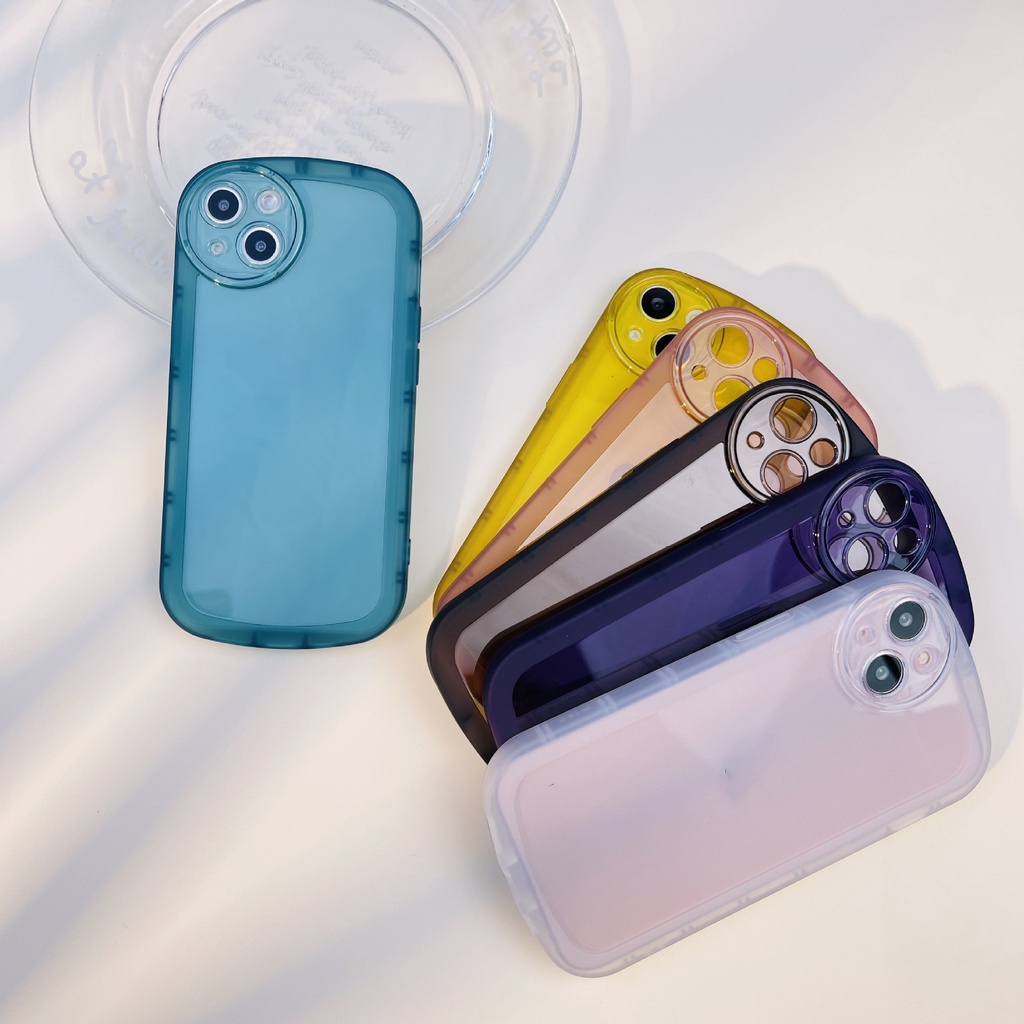 Ốp lưng Xiaomi trơn dẻo camera tròn Cho Mi 12T Pro 12 11T 11 Lite 5G Ne 12x Điện Thoại TPU Dẻo Họa Tiết Cô Gái Mập Mạp Nhiều Màu