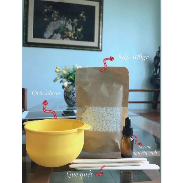 Combo Wax lông chuẩn spa tại nhà