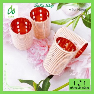 Lô cuốn tóc tự dính size 4x6cm dùng để uốn mái, xoăn, phồng tóc SK