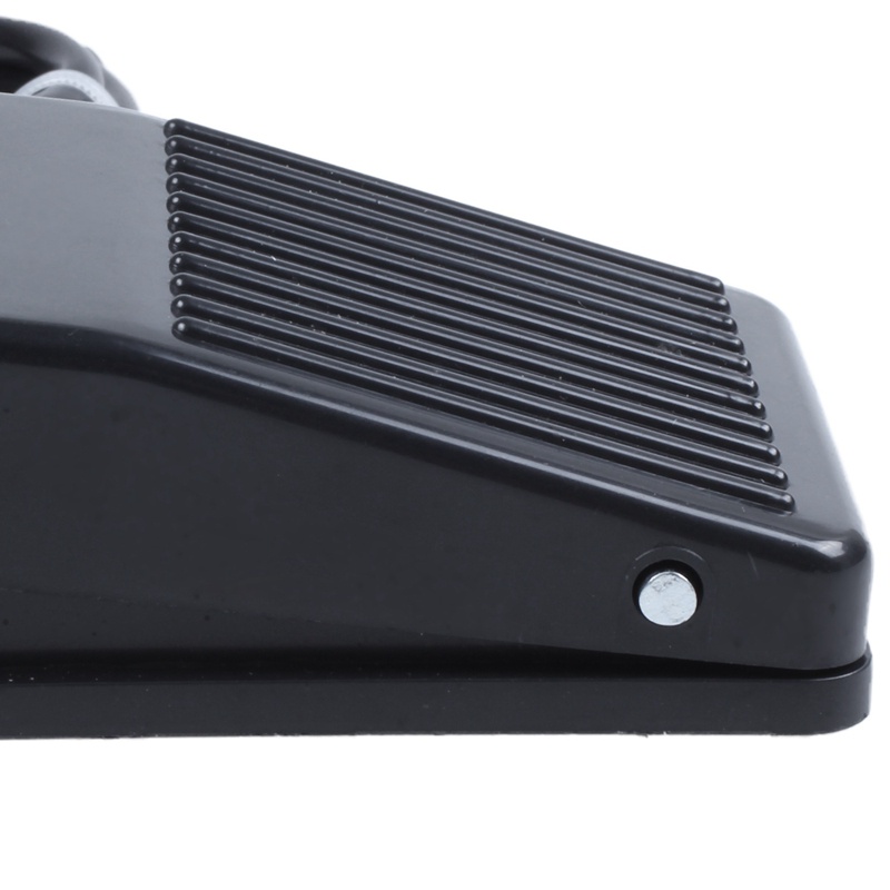 Công Tắc Đạp Chân Chống Trượt AC 250V 10A SPDT NO NC Màu Đen