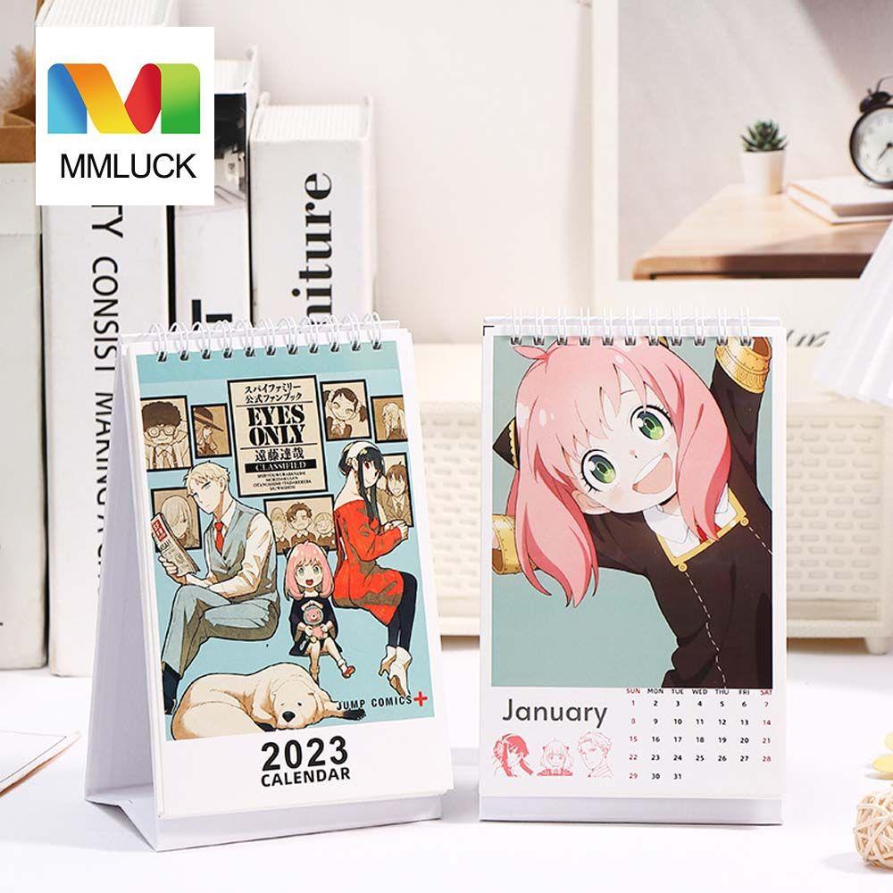 Lịch Để Bàn 2023 In Hình Anime Dễ Thương Dùng Trang Trí Văn Phòng