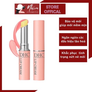 Son dưỡng môi DHC Lip Cream Hàn Quốc 1,5g Căng mọng mềm môi Chống khô môi Dưỡng hồng môi
