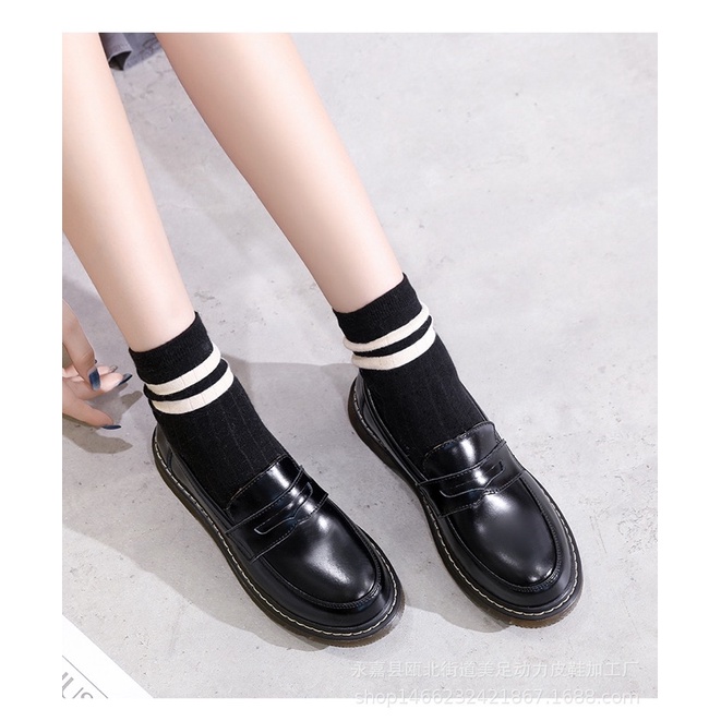 Giày lười loafers - Giày da phong cách retro LavisS