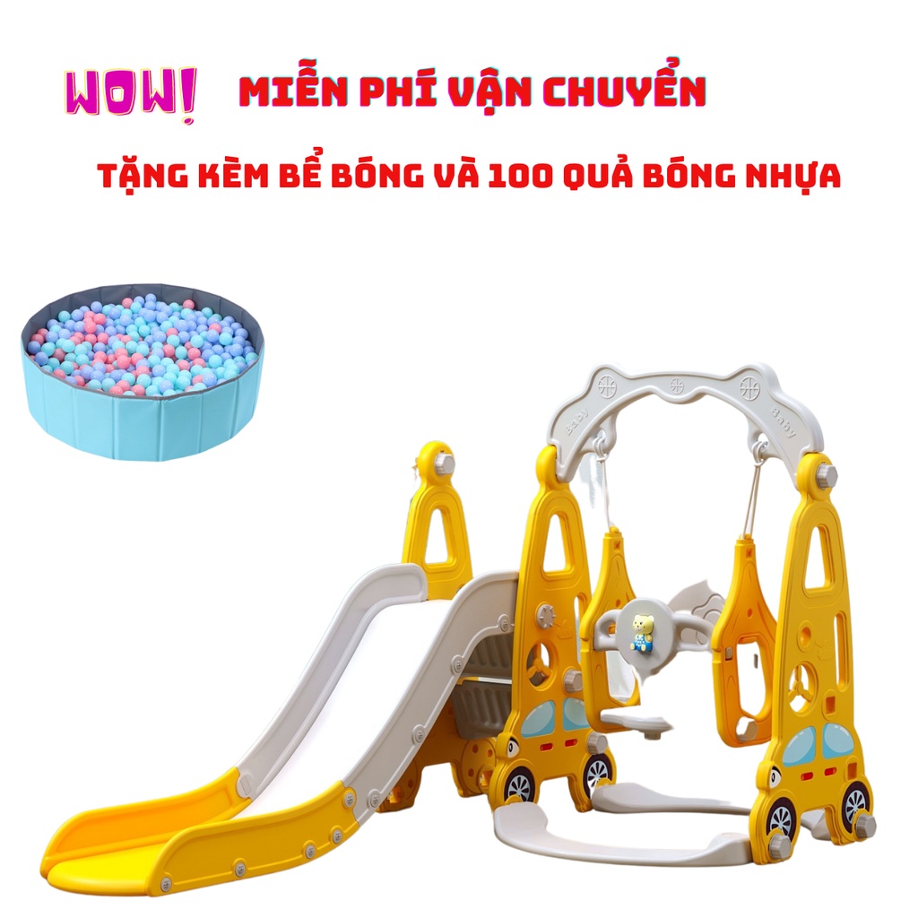 CẦU TRƯỢT XÍCH ĐU CHO BÉ TỪ 1 TUỔI TRỞ LÊN TẢI TRỌNG 100KG