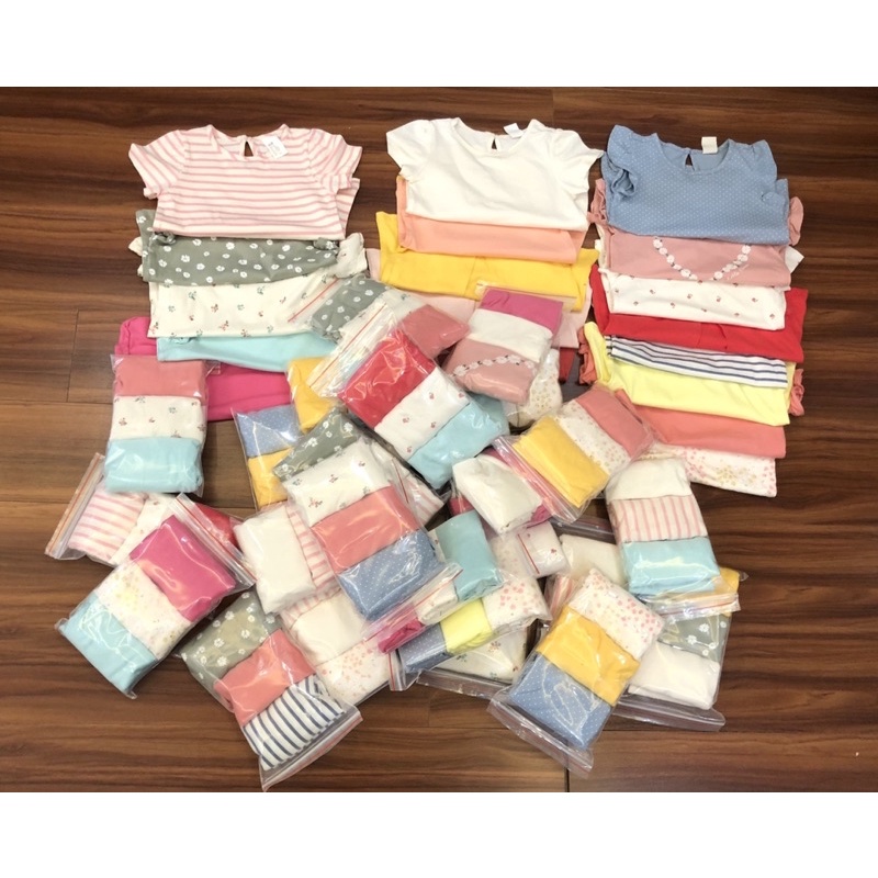 Sét 3 áo Hm bé gái