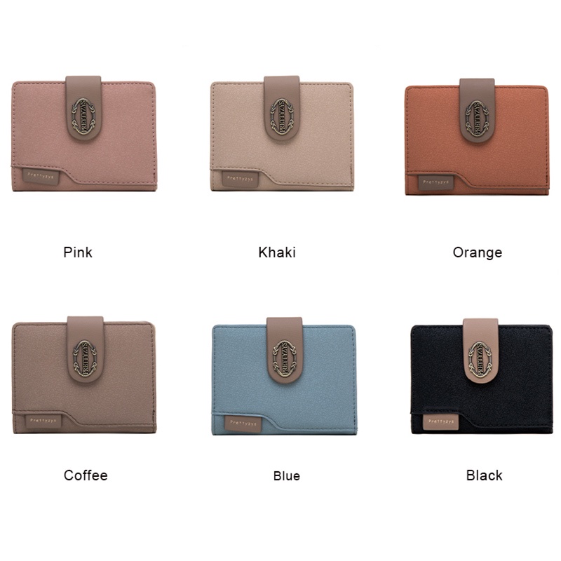 Ví Da Mềm Nhỏ Xinh Thời Trang Vintage Cho Nữ