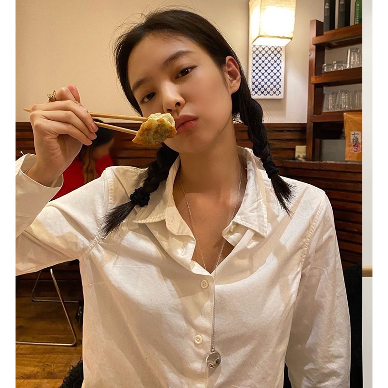 ÁO SƠ MI DÁNG DÀI JENNIE BLACKPINK