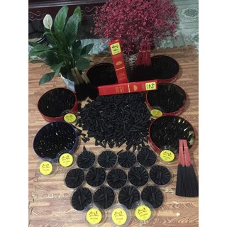 Hương nụ trầm đen Huy Cường sạch 100%