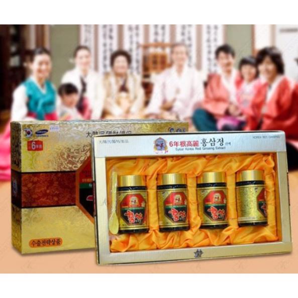 Cao Hồng Sâm Kanghwa Hàn Quốc Hộp 4 lọ