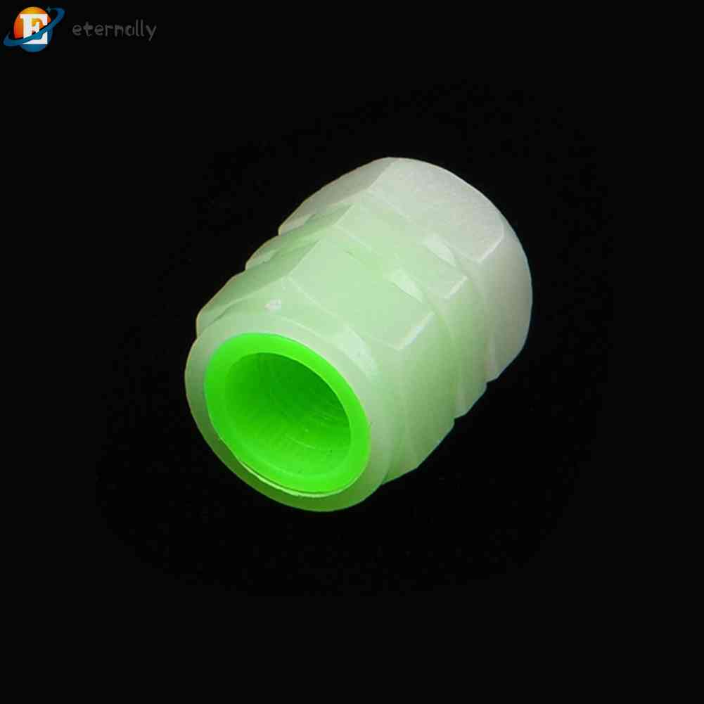 Set 4 Vỏ Bọc Van Schrader Dạ Quang Cho Xe Máy / Xe Đạp