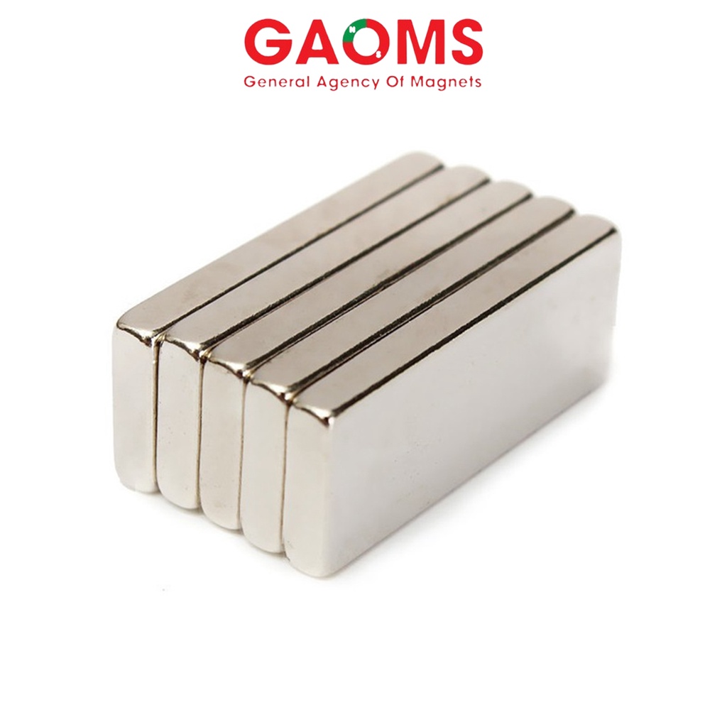 Nam châm khối chữ nhật 30x10x5mm GAOMS, lực hút siêu mạnh