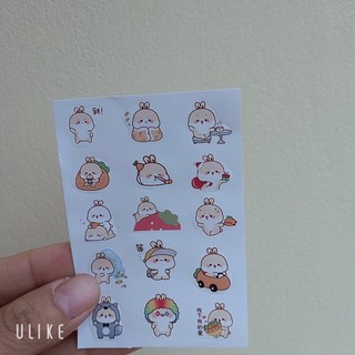Sticker cute dán nhãn dùng để trang trí