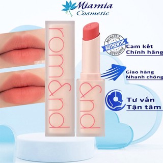 Son Thỏi Romand Zero 06 Awesome Hồng Cam Nude Son Romand Zero Matte Lipstick Lì Mịn
